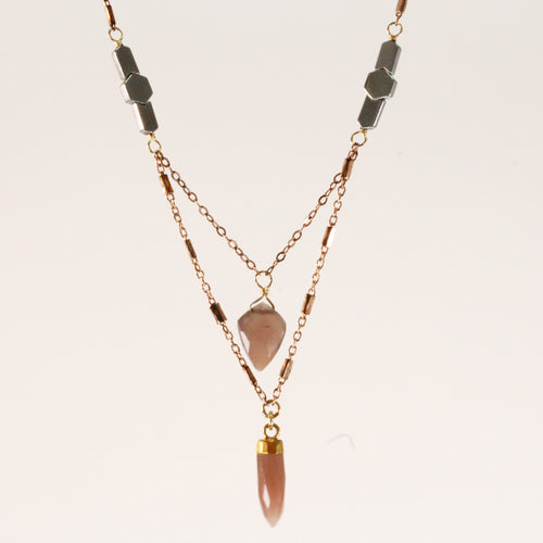 Rose Gold Lariat