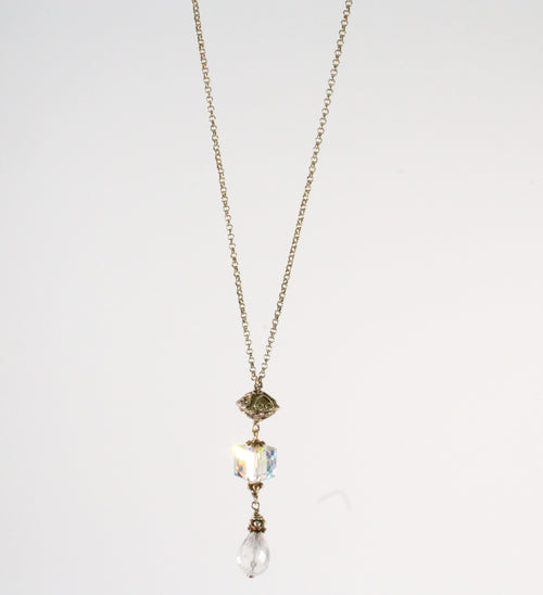 Silver Chain Lariat