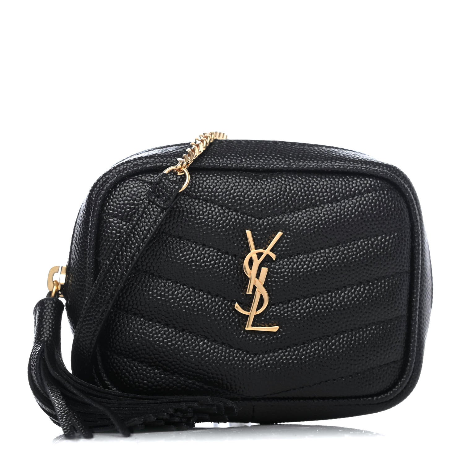 Buy Yves Saint Laurent Grain De Poudre Matelasse Chevron Small