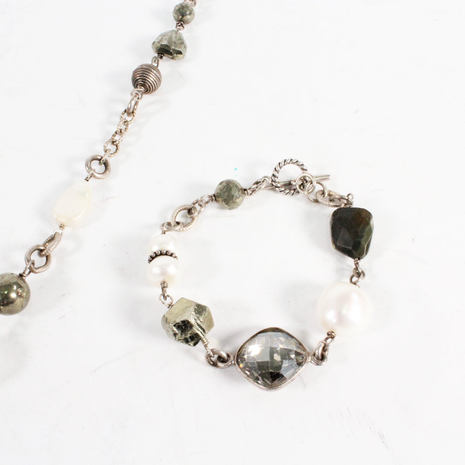 Lariat & Bracelet Set