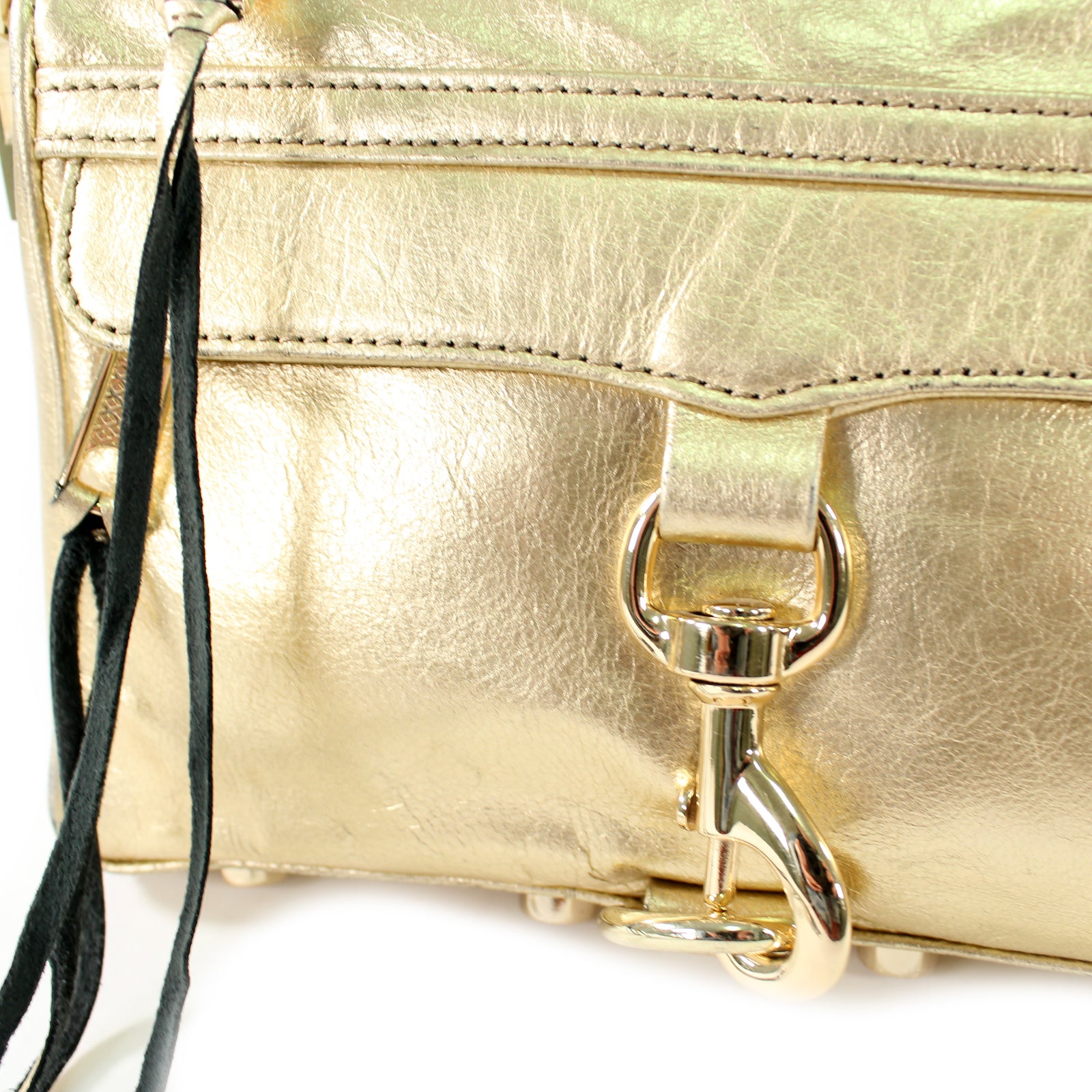 Gold Mini M.A.C Crossbody