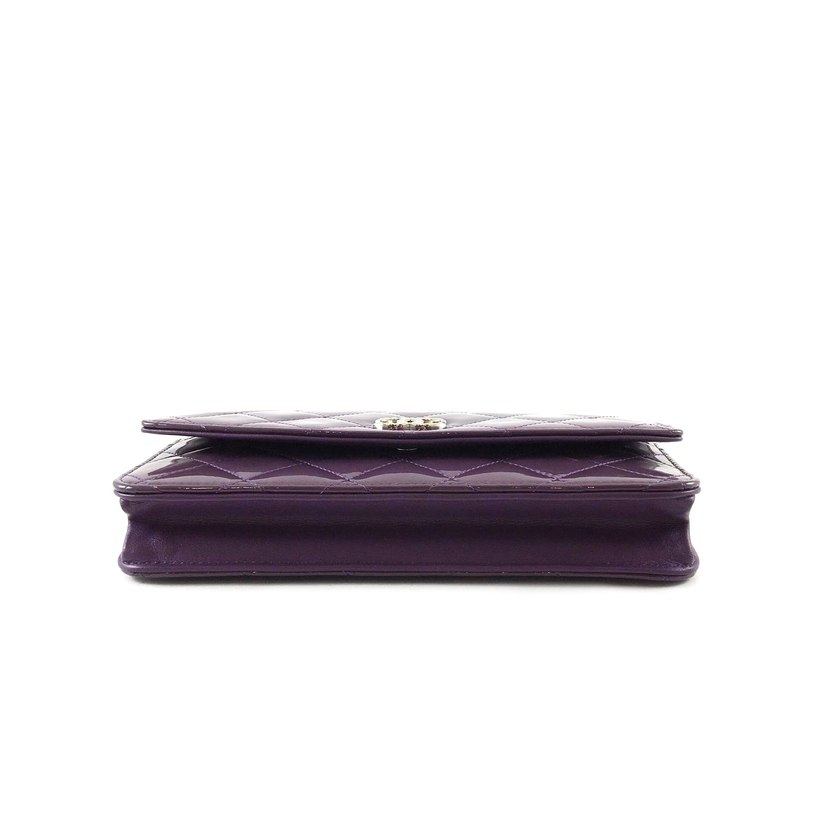 Patent Quilted Brilliant WOC