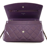 Patent Quilted Brilliant WOC