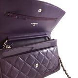 Patent Quilted Brilliant WOC