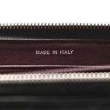 Lambskin Quilted Zip Around Wallet