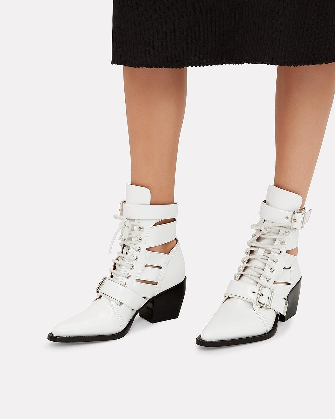 Rylee White Boots
