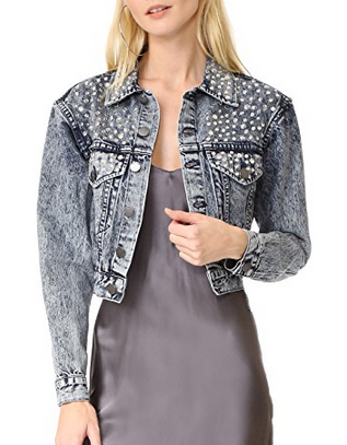 Chloe Stud Denim Jacket