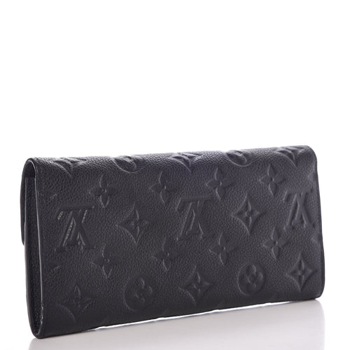 Black Monogram Empreinte Curieuse Wallet