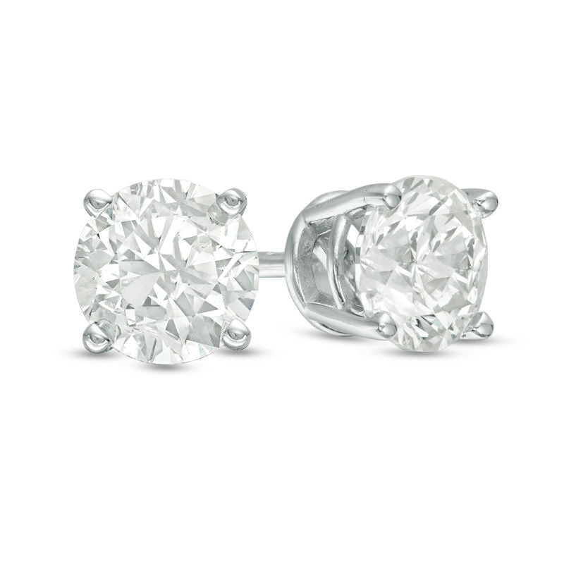 Certified Natural Diamond Stud Earrings