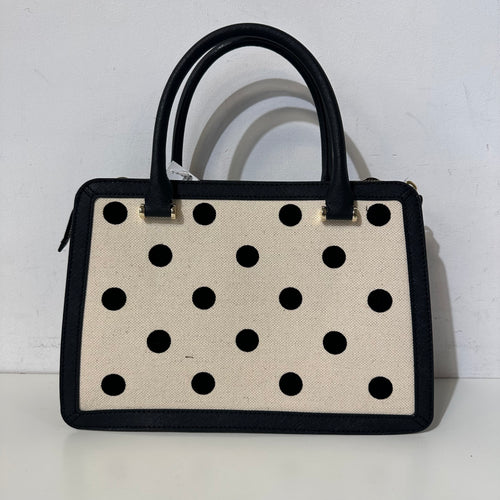 Black Polka Dot Satchel