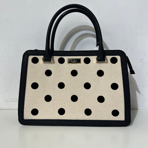 Black Polka Dot Satchel