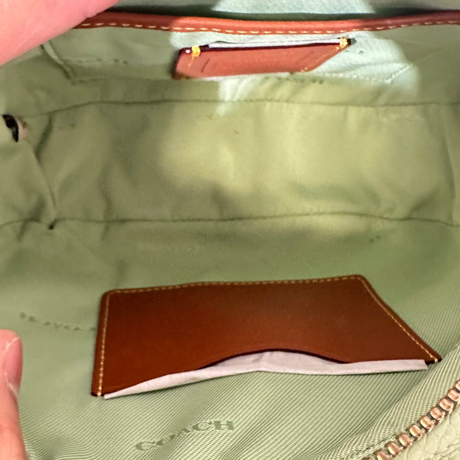 Mint Cross Body/Camera Bag