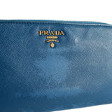 Saffiano Continental Wallet Cobalto