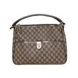 GG Coated Canvas Shoulder Bag