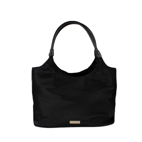 Black Nylon Tote