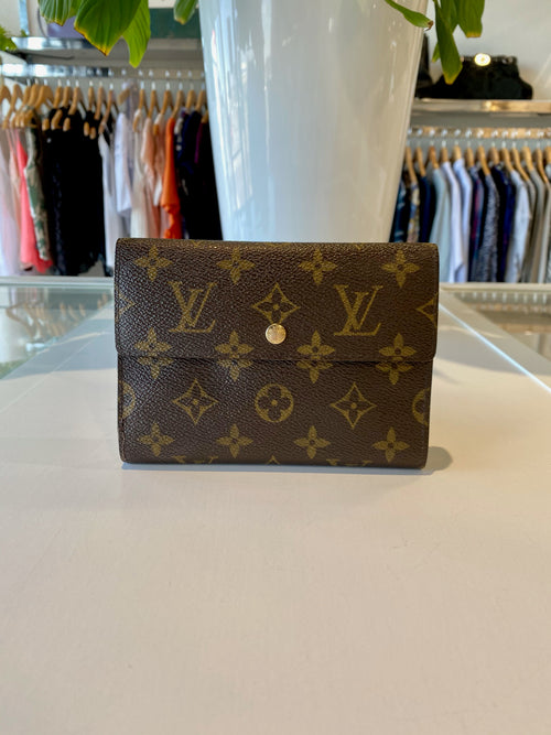 Monogram Trifold Wallet