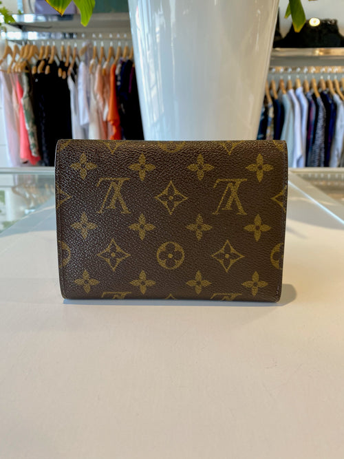 Monogram Trifold Wallet