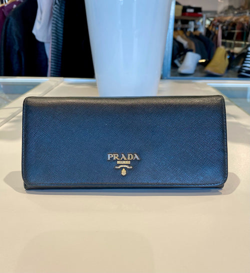 Saffiano Continental Flap Wallet