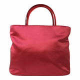 Tessuto Nylon Vela Tote Rosso