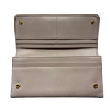 Saffiano Saffiano Bow Continental Wallet