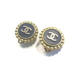 Vintage 1994 CC Clip-On Earrings