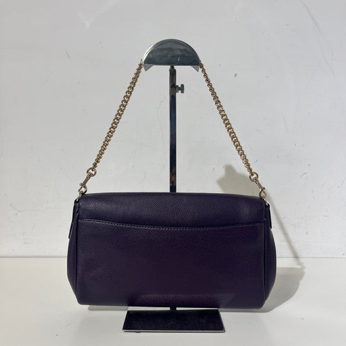 Purple Gold Chain Bag