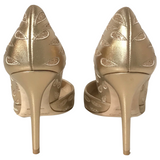 Daysha Metallic Glitter Heels