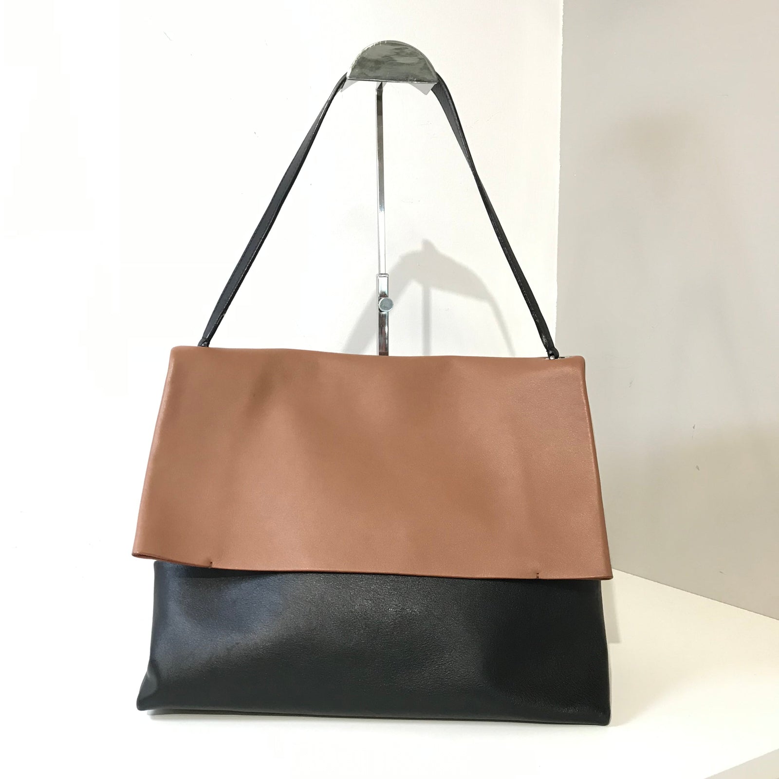 Calfskin All Soft Tan Shoulder Bag