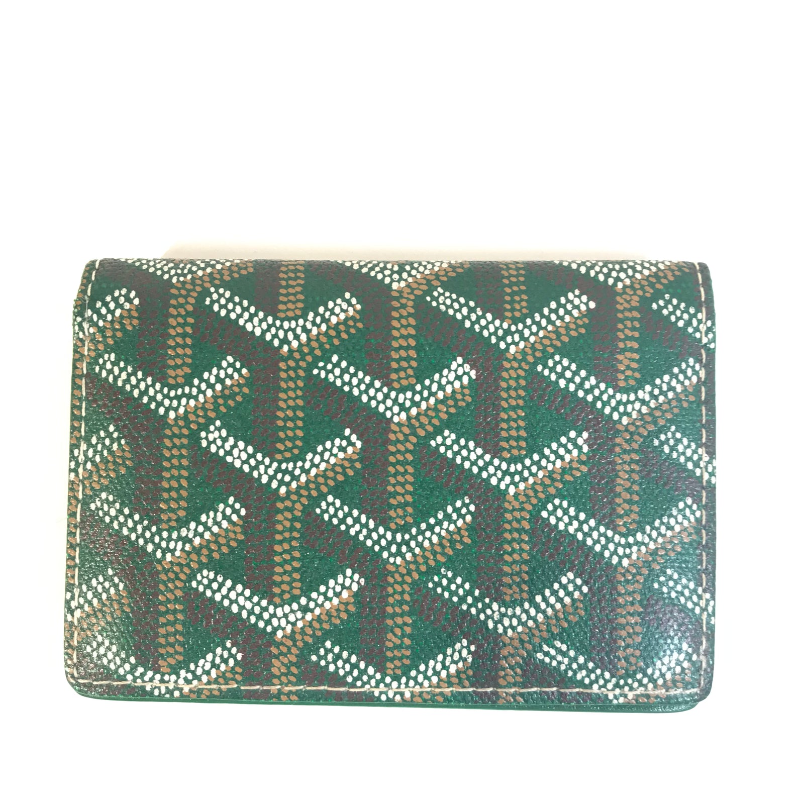 Goyardine Business Card Holder Loom Magpie Boutique