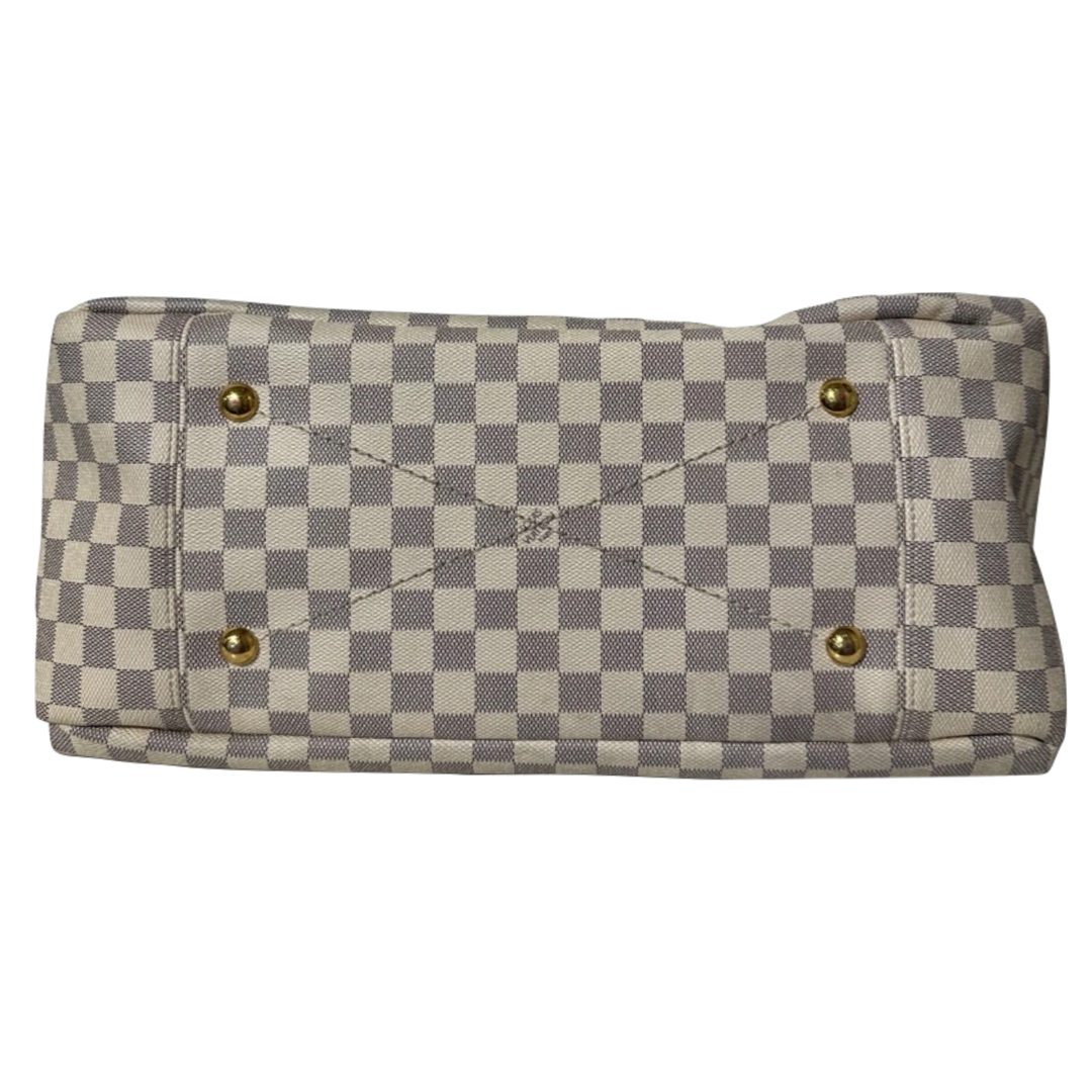 Louis Vuitton Artsy Handbag Damier MM, crafted from damier azur coated  canvas