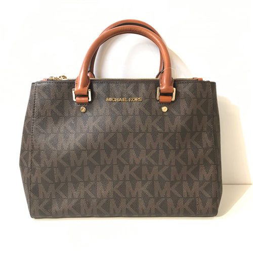 Monogram Satchel
