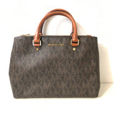 Monogram Satchel