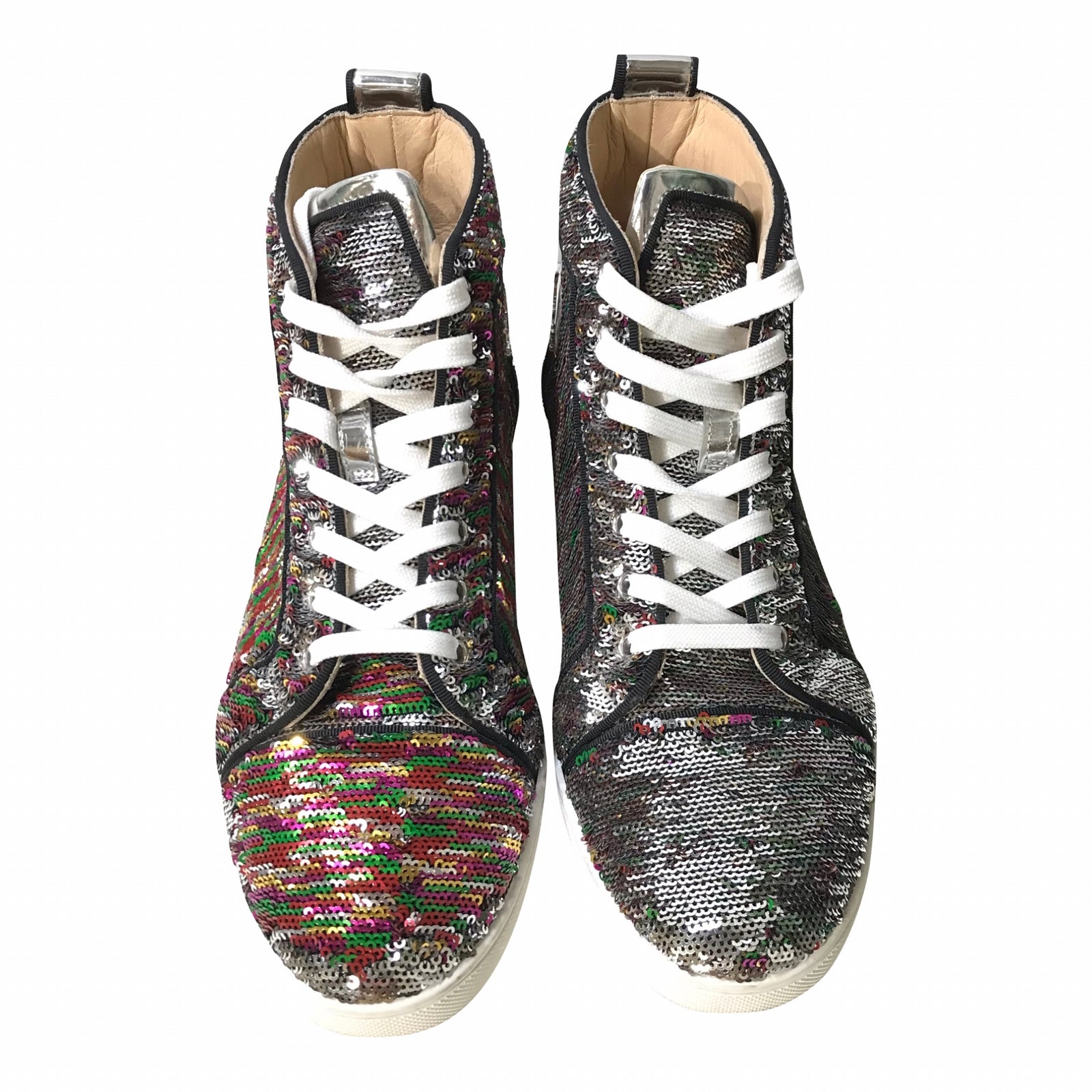 Bip Bip Glitter Womens Orlato Flat Sneakers