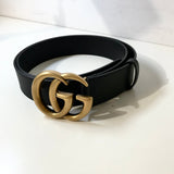 Unisex 2015 Re-Edition Wide Leather Belt 105 42