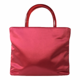 Tessuto Nylon Vela Tote Rosso
