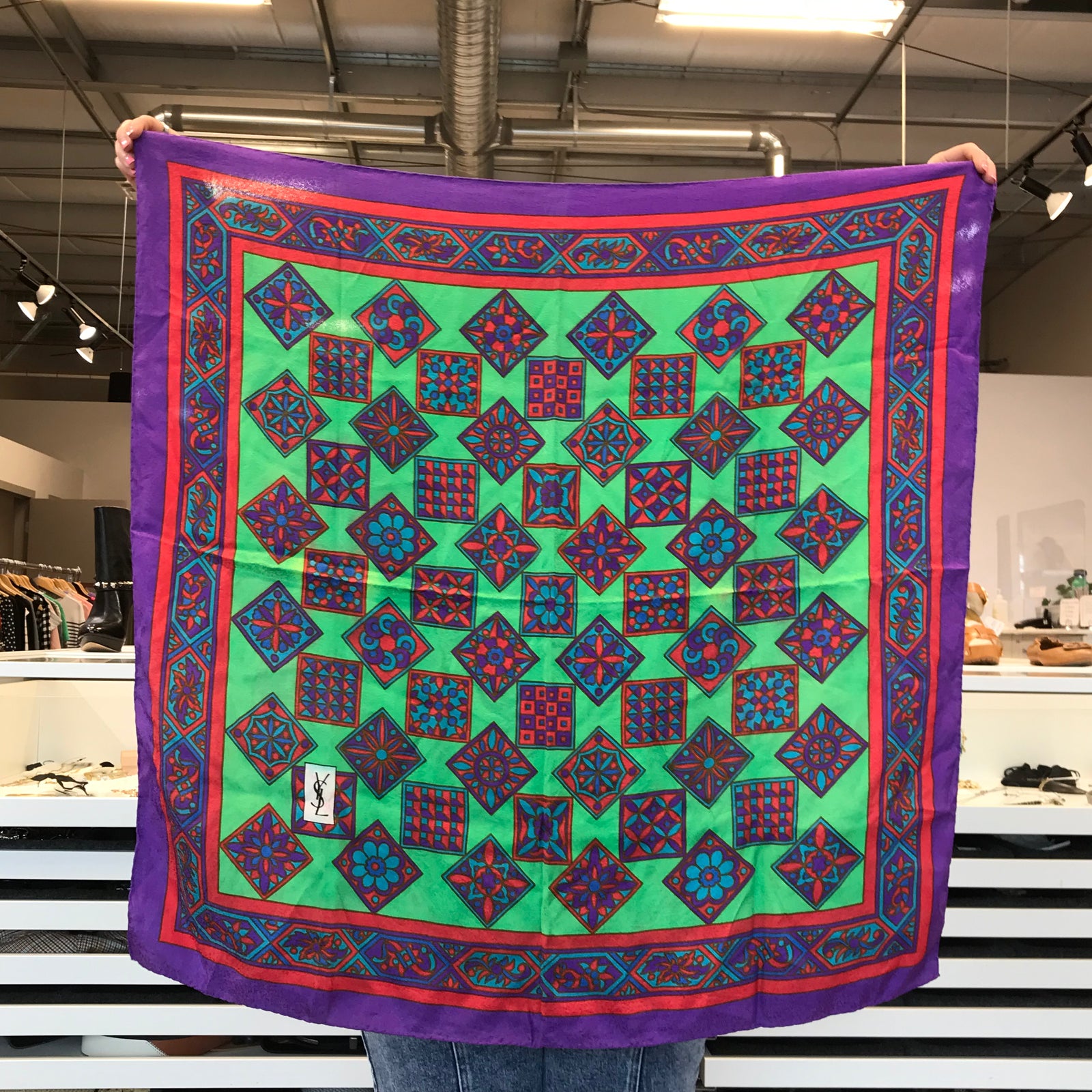 Vintage Silk Scarf