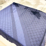 Large GG Jacquard Wool/Silk Blend