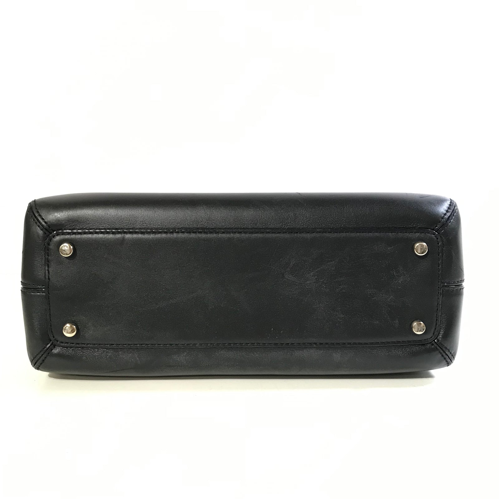 Stripe Top Handle Bag