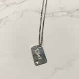 Silver Tone Pendant Necklace