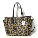 Leopard Print Large Baby Bag