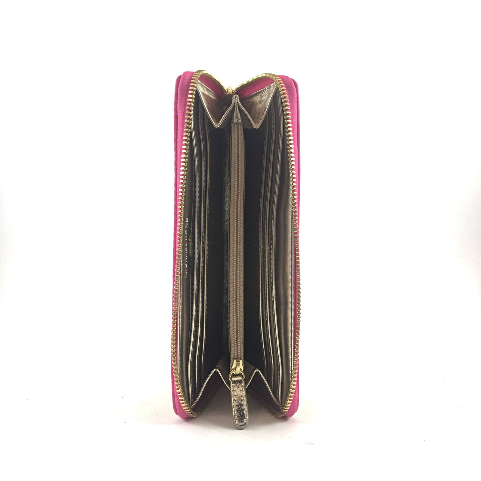 Canvas Wallet with Hot Pink trim