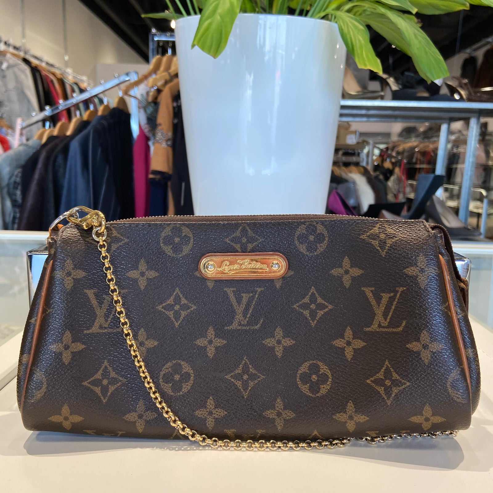 Monogram Eva Clutch – Loom & Magpie Boutique