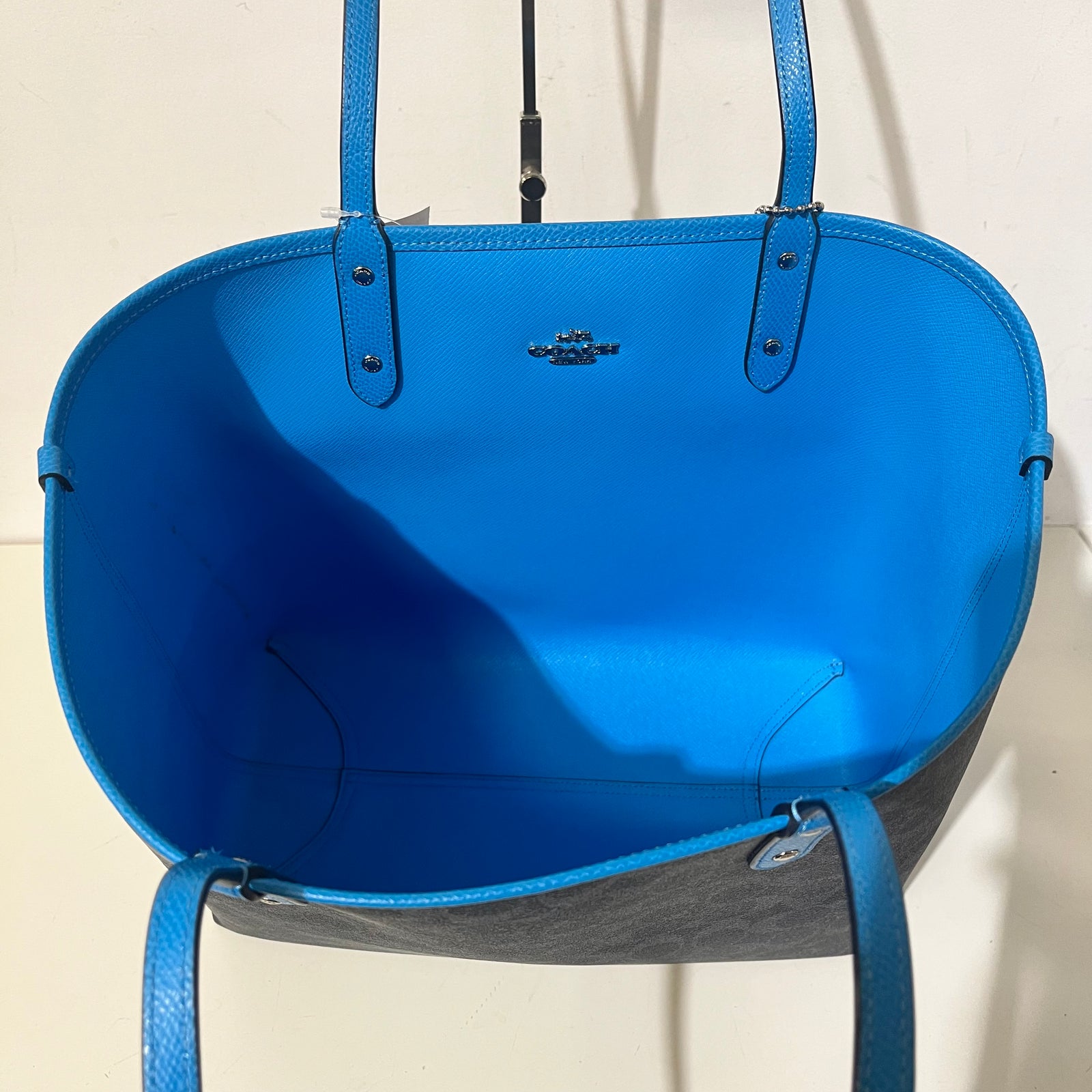 Blue Signature Tote