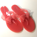 Salmon Jelly Sandals