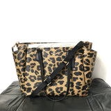 Leopard Print Large Baby Bag