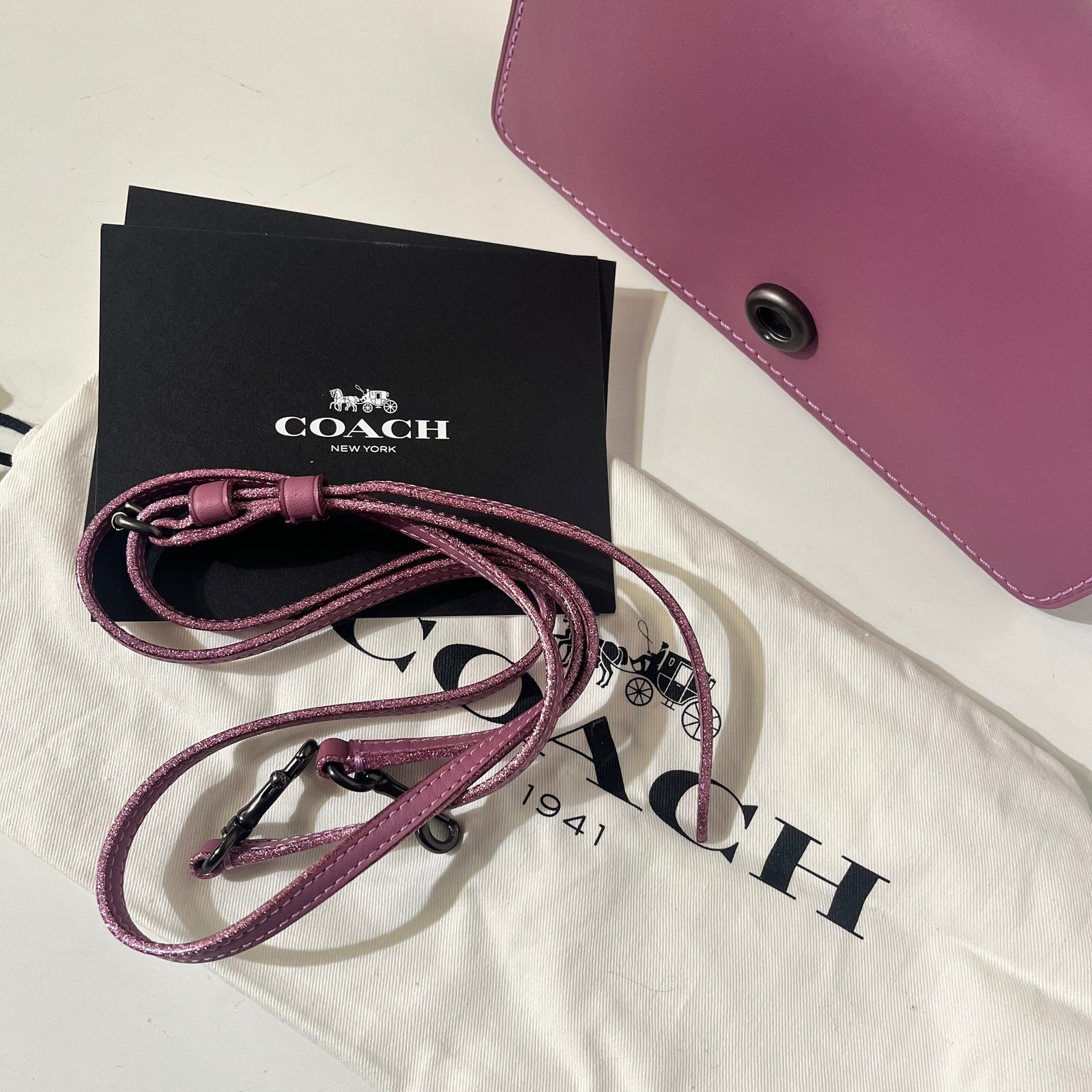 Purple Crossbody Bag