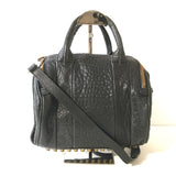 Pebbled Lambskin Rockie Antique Brass Hardware