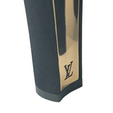 Black Peep Toe Suede Heels