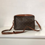 Unisex Vintage Monogram Sac Bandouliere