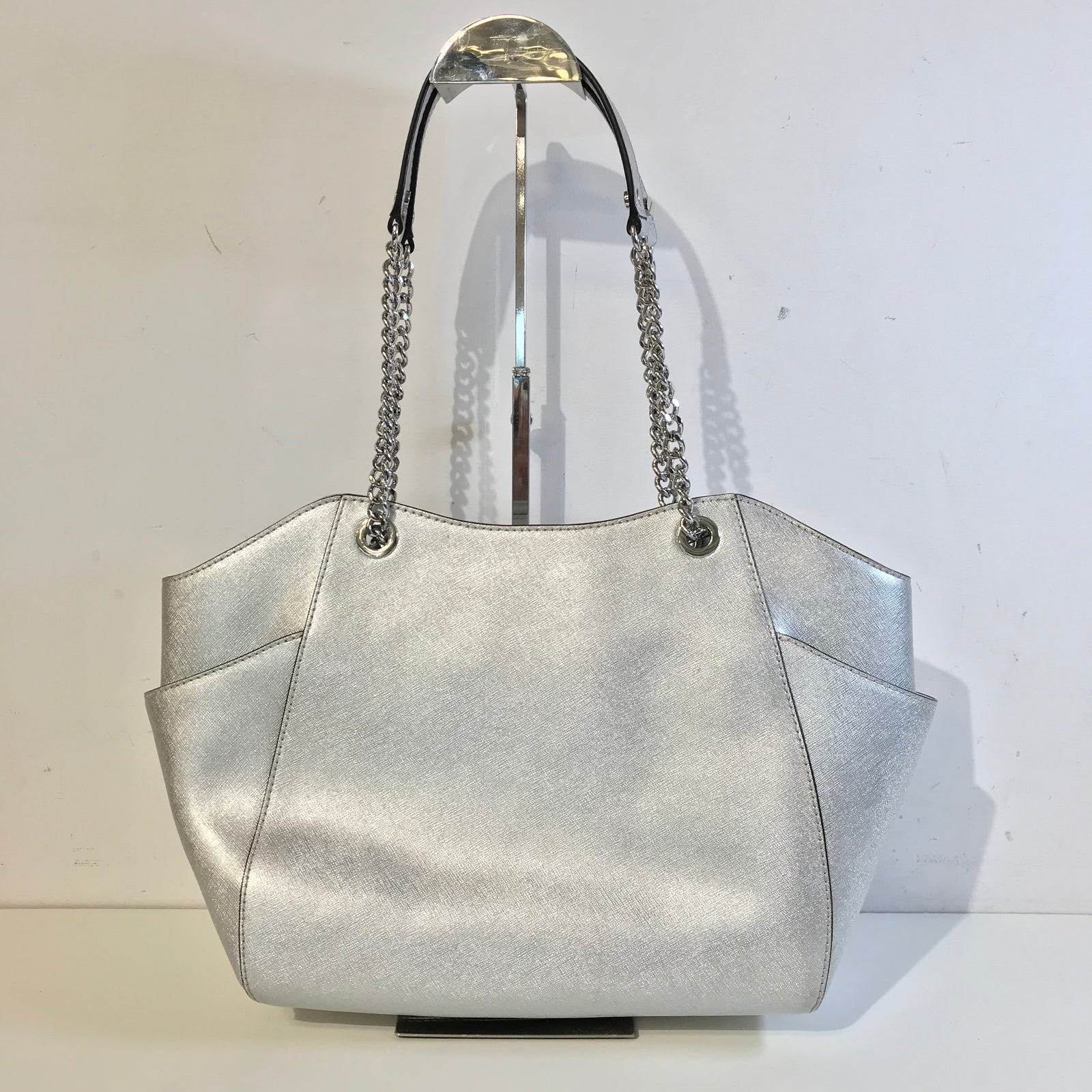 Silver Shoulder Bag